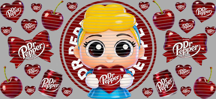 16oz Disney style-D-1828